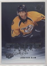 2011-12 SPx Finite Rookies 216/499 Jonathon Blum #F12 1k9