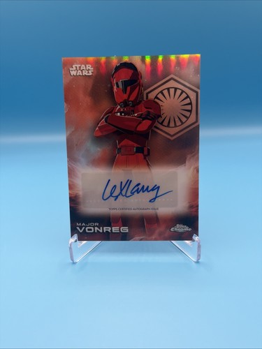 2025 Topps Chrome Star Wars Lex Lang Major Vonreg Auto #A-LL