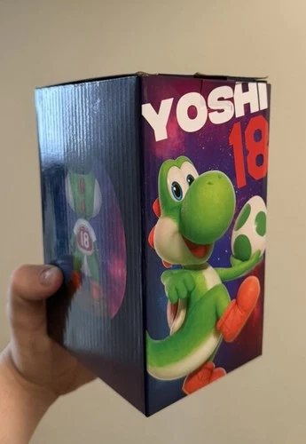 2026 Yoshi Dodgers Baseball Bobblehead Super Mario with Box