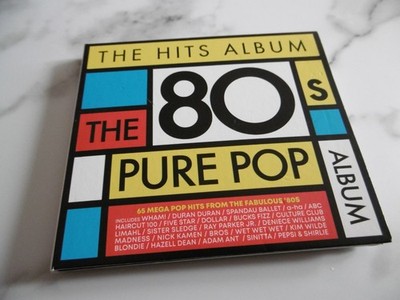 THE HITS ALBUM THE 80s PURE POP ALBUM 3 CD WHAM A-HA ADAM ANT BLONDIE MADNESS