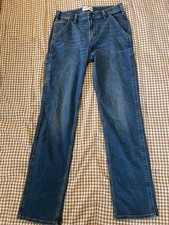 Abercrombie Kids Loose Cargo Style Jeans Girls 15/16 EUC