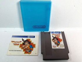 Whomp 'Em (Nintendo NES, 1991) TESTED PERFECT W/ Manual & Blue Nintendo Case