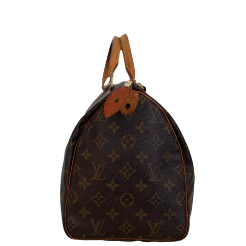 Louis Vuitton Speedy 30 Monogram Braun / akzeptabel - Picture 4 of 13