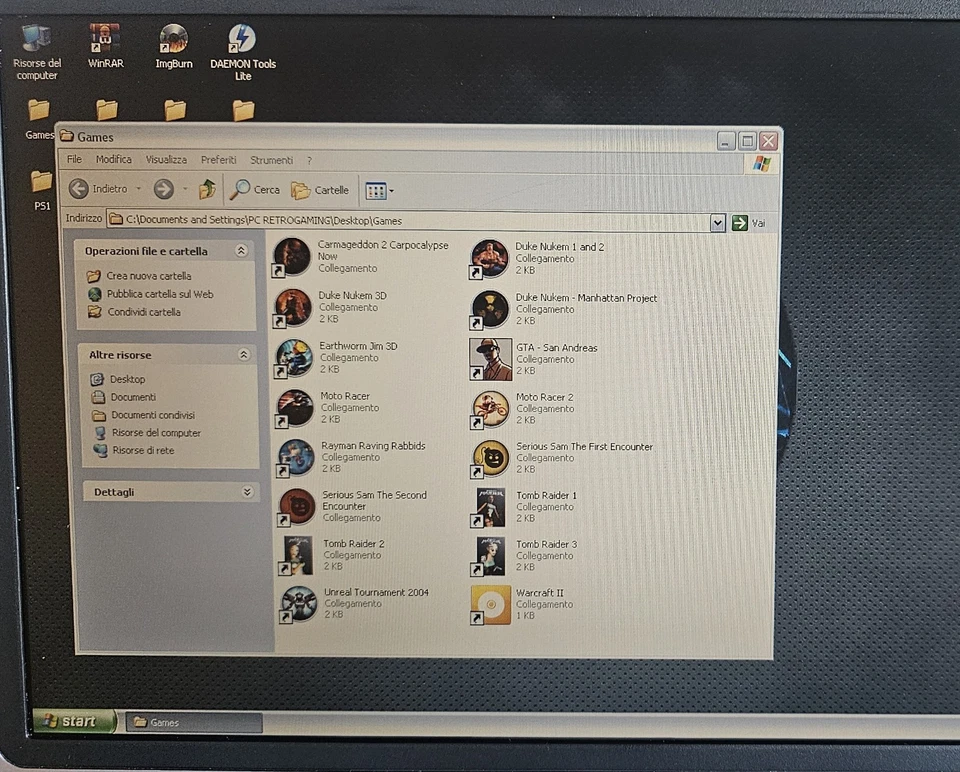 Pc Notebook Retrogaming Windows Xp HP Pavilion ZT3000 Ati Radeon 9200 15,4" - Imagen 4 de 4
