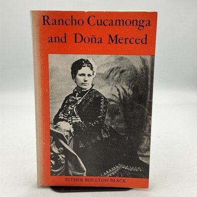 Rancho Cucamonga and Dona Merced Esther Boulton Black Book 1975 California