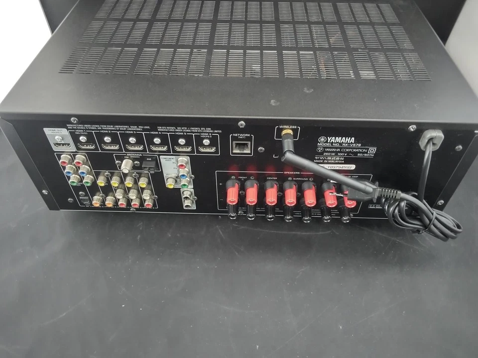 Yamaha RX-V579 AV Amplifier Receiver Used from Japan - Image 3 of 4