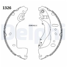 Bremsbackensatz hinten für VW ID. Buzz EBB EBA ID.3 E11 ID.4 E21 ID.5 | 2425480