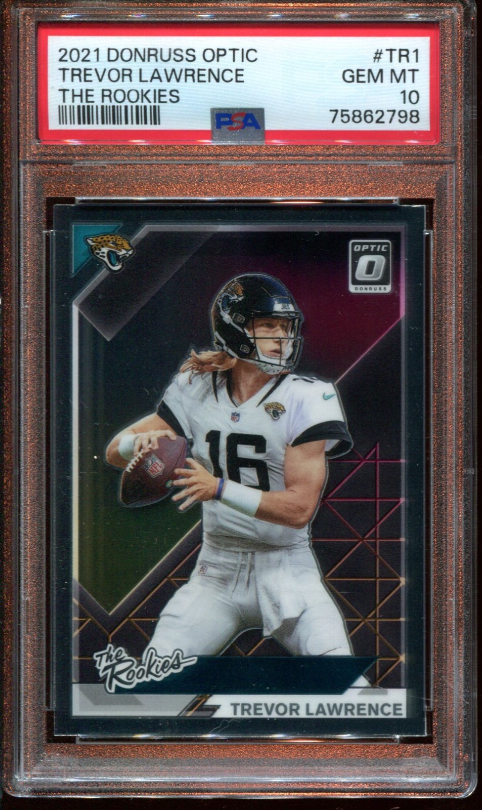 Trevor Lawrence Panini Donruss Optic the Rookies #TR1 Base