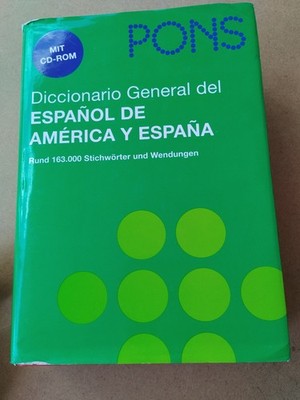PONS Diccionario de uso del espanol de America y Espana * Buch und CD