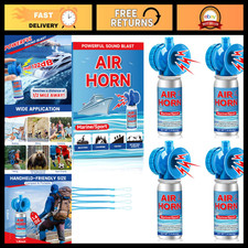 4pcs Mini Air Horns 120db 1.4oz Safety Loud Sound For Events Emergencies 4pcs Mini Air Horns 120db 1.4oz Safety Loud Sound For Events Emergencies