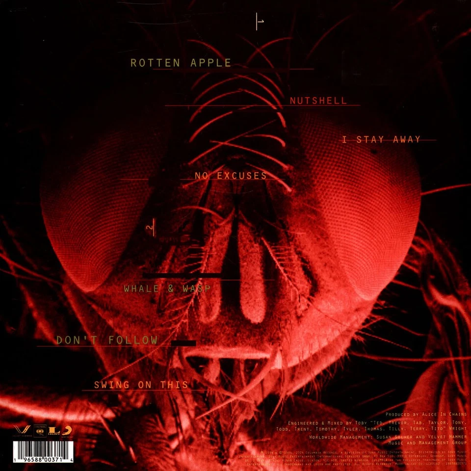 Alice In Chains - Jar Of Flies (Vinyl LP - 1994 - EU - Reissue) - Bild 2 von 2