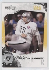 2010 Score Gold Zone /299 Sebastian Janikowski #215