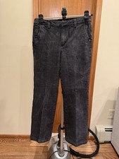 Duluth Trading Black Denim Pants Jeans Heavy Textile 10 x 31 utility pocket