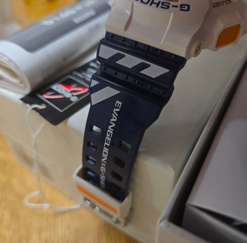 CASIO G-SHOCK GA-110PS-7AJR Evangelion Rei Ayanami Quartz From Japan Unused - Picture 8 of 8