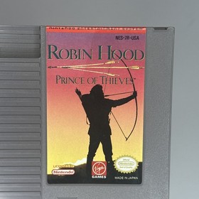 Robin Hood Prince of Thieves - Cartucho de juego NES Nintendo &iexcl;USADO NO PROBADO!
