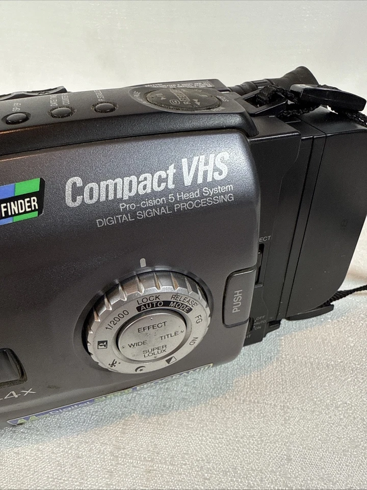JVC GR-AX930U Videomovie Compact VHS-C Camcorder Video Camera Tested Works - Image 2 of 4