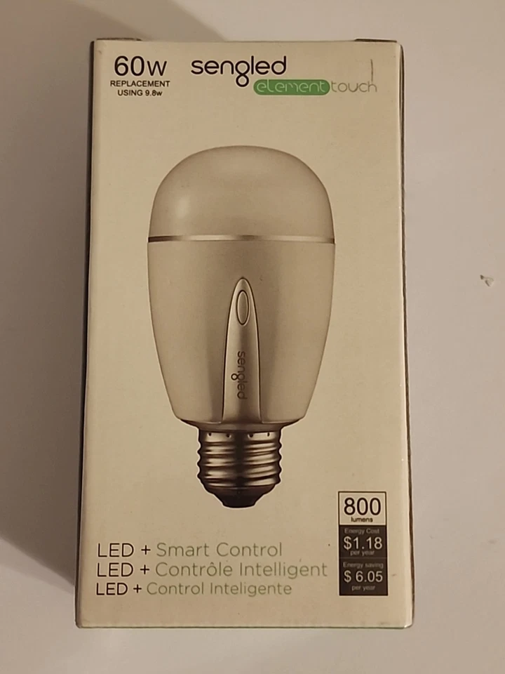 BRAND NEW SENGLED ELEMENT TOUCH SMART DIMMABLE 60W BULB EQUIVALENT - Image 3 of 4