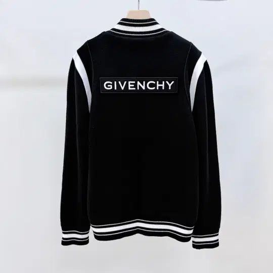 Givenchy Spring Bomber Varsity Jacket with Back L… - image 1