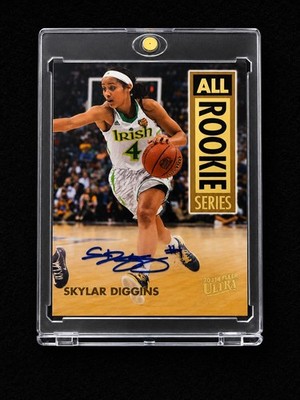 Skylar Diggins 2013-14 Fleer Retro '93-94 Ultra All Rookie Auto RC