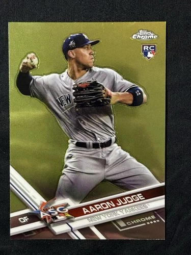 2017 Topps Chrome Update Aaron Judge Yankees RC! HMT40 Rookie Card