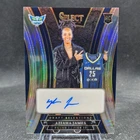 Aziaha James 2025 Panini Select WNBA Draft Selections Auto Silver Prizm Rookie