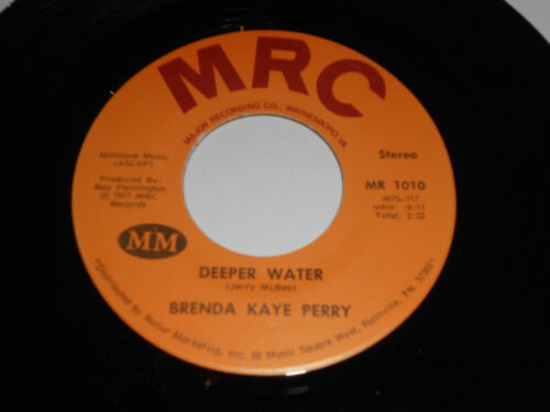 BRENDA KAYE PERRY VG++ Deeper Water 45 Home Sweet Home MRC MR-1010 7" vinyle - Photo 1 sur 2