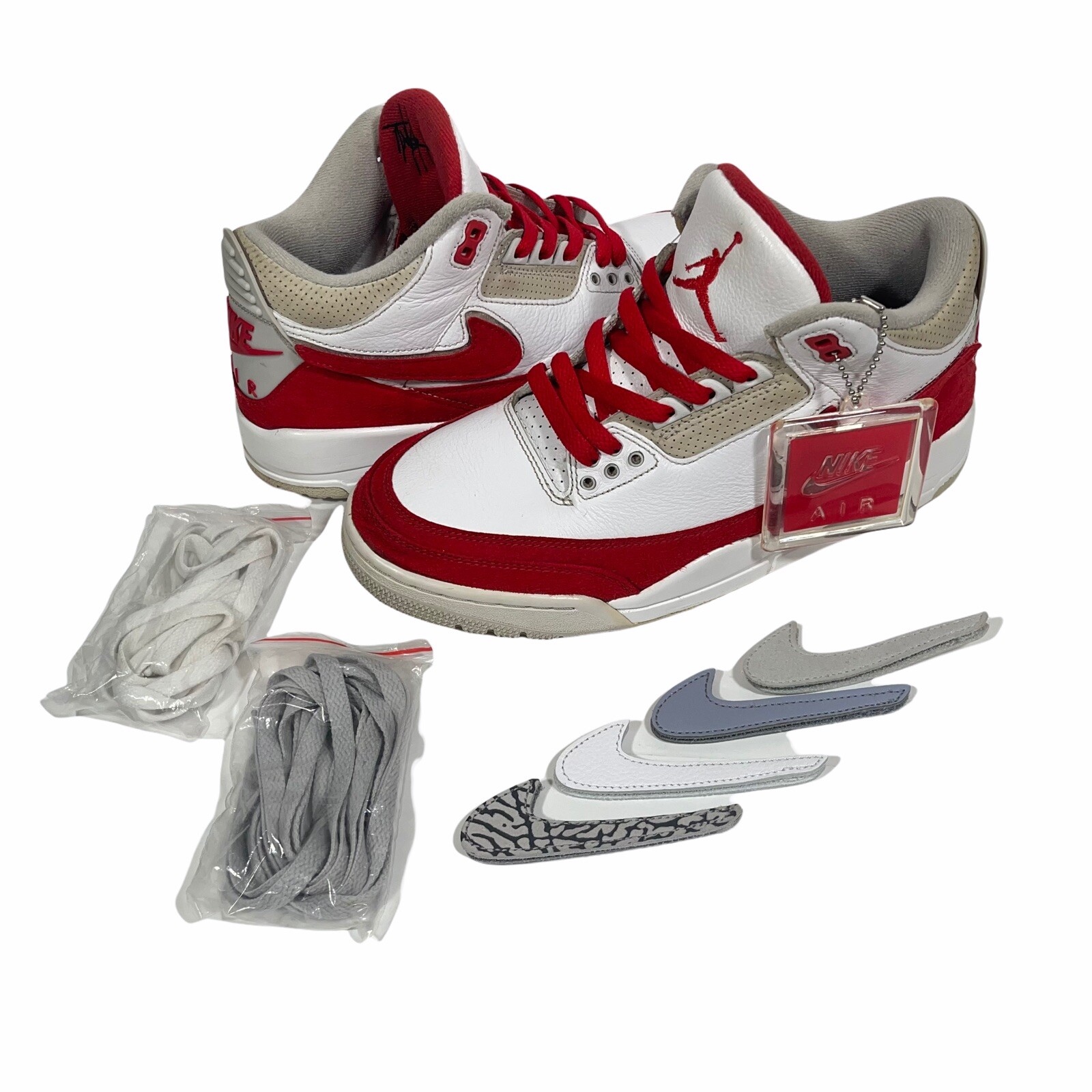 air jordan 3 nike swoosh