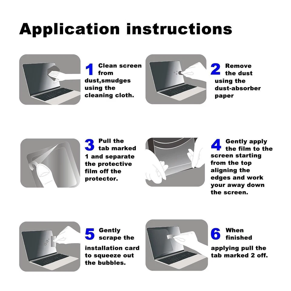 2X Screen Cover for Lenovo Legion GO Game tablet 8.8-inch 2023 - Image 2 of 4