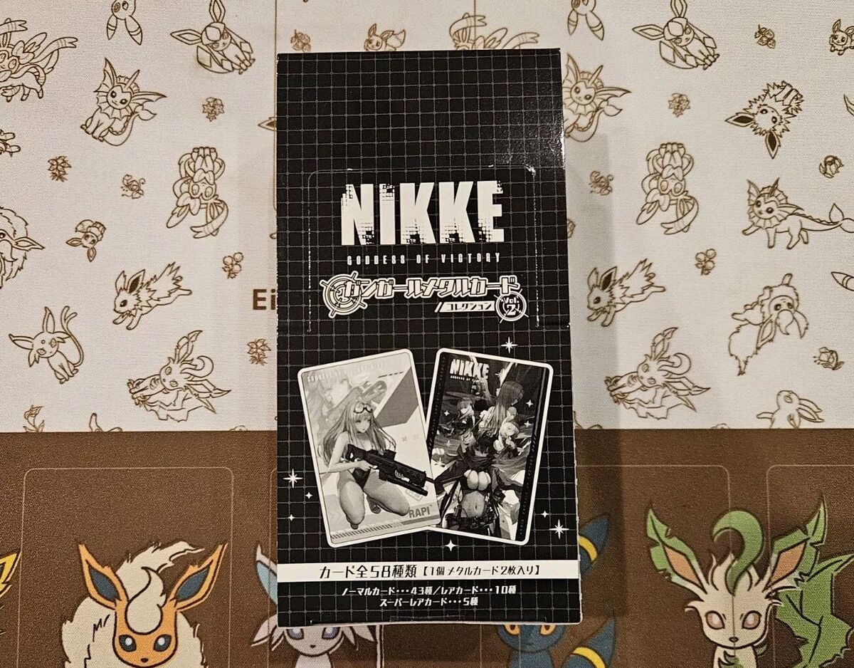 NEW Goddess of Victory NIKKE Gun Girl Metal Card Collection NEW Goddess of Victory NIKKE Gun Girl Metal Card Collection