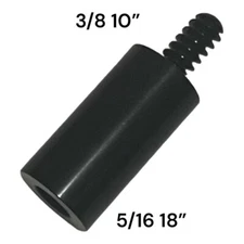 CA72.6  3/8×10 shaft to 5/16x18 butt pool cue shaft adapter 