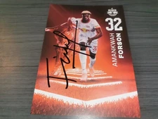 Amankwah Forson hand signed Red bull salzburg autograph card