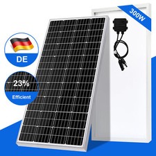300W Solaranlage Solarmodul Mono für Kraftwerk Wohnmobil Balkon Kraftwerk Heim