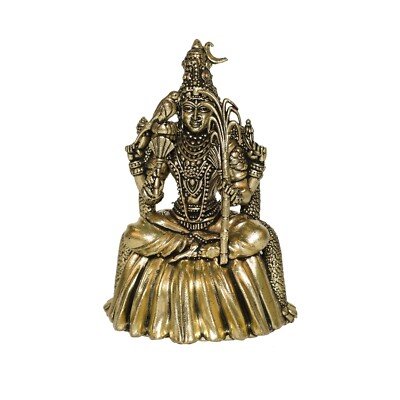 Goddess Raja RajeshwariBrass Devi Handicraft 6.6Idol Statue Navratri Diwali Gift