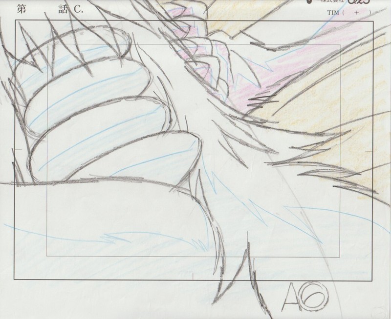 The Twelve Kingdoms Juuni Kokki Genga Douga Original Sketches Pierrot - Youma