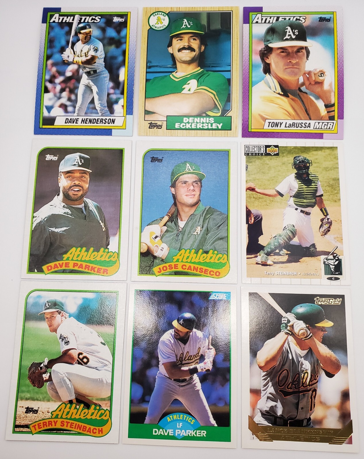 MLB Oakland A's Stars & Legends Baseball Card Lot ft. Jose Canseco, etc. |  eBay