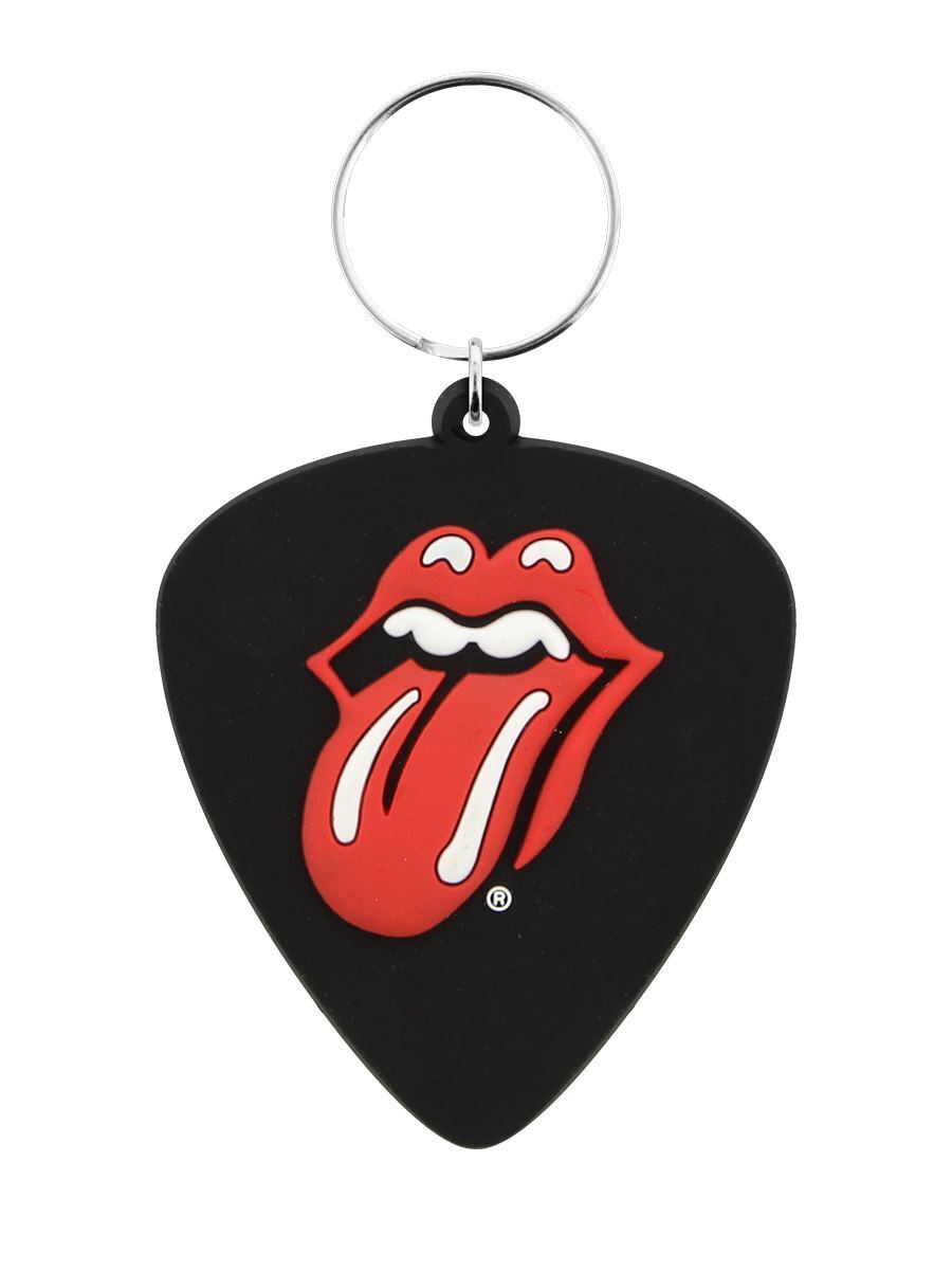 Rolling Stones Keyring Tongue Plectrum