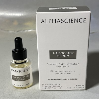Alphascience~HA Booster Serum~Plumping Concentrate~8ml~Mini Size~NIB~Exp 12/2024