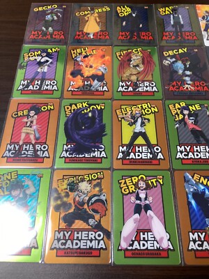 BANDAI My Hero Academia Metal Card Collection Vol.2 Anime Complet
