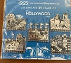 D23 Exclusive Disney Hollywood Studios 35th Anniversary Pin 6 Set LE 1000