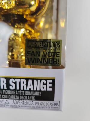 Funko Pop! Marvel Studios Doctor Strange GOLD The First Ten