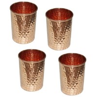 Copper Tumblers Hammered Water Glasses For Dinnerware Healing Ayurvedic Product on sale Copper Tumblers Hammered Water Glasses For Dinnerware Healing Ayurvedic Product on sale