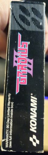 Gradius III 3 (Super Nintendo SNES) CIB + Poster - Picture 4 of 14