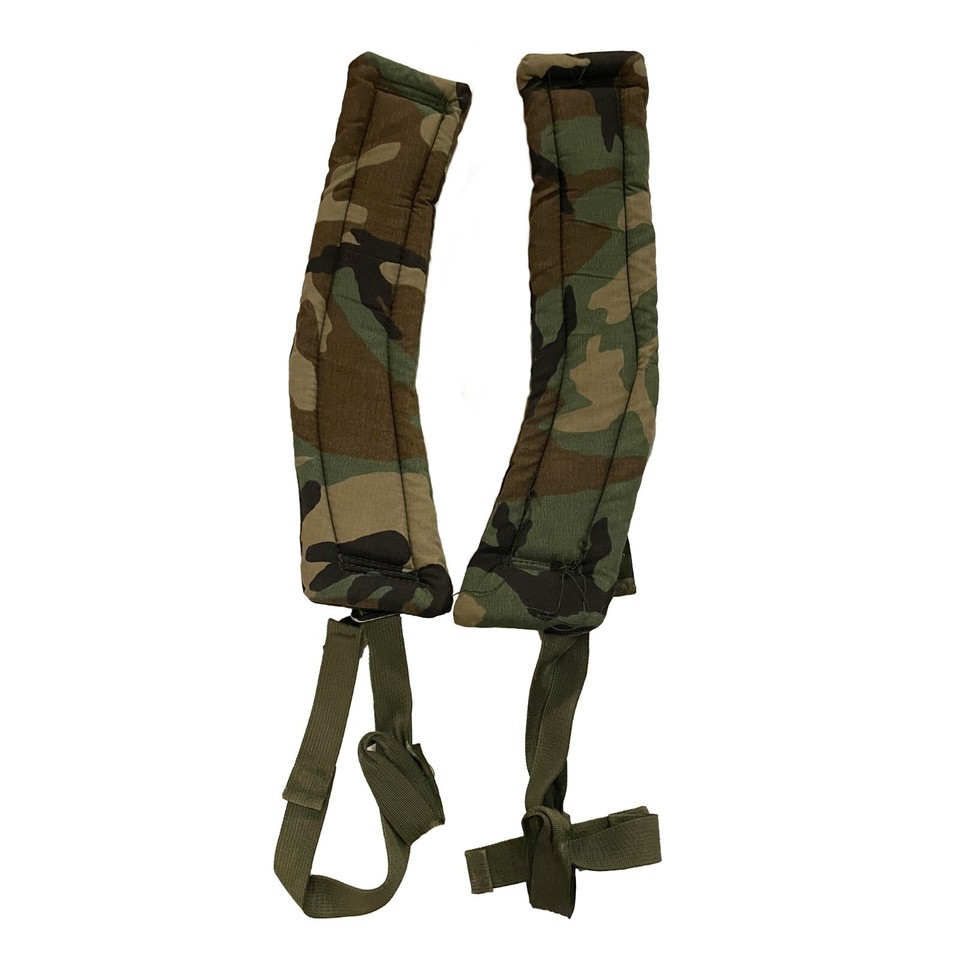 USGI MILITARY ALICE PACK Shoulder Straps Woodland with Quick Release