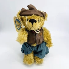 VTG 2000 BEARY BEST FRIENDS NIGC WESTERN COW GIRL TEDDY BEAR PLUSH Y2K-RARE-HTF