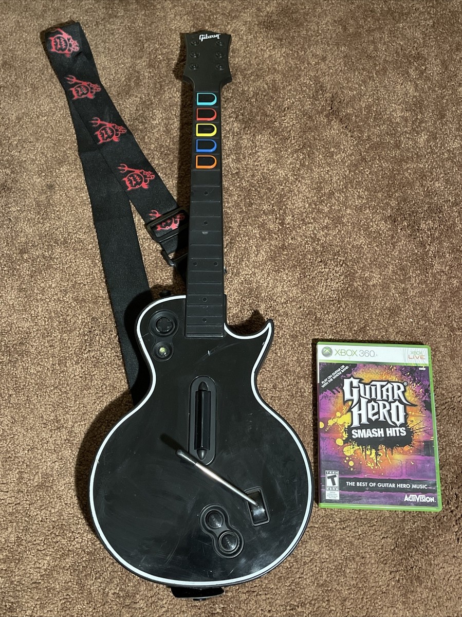 Xbox 360 Guitar Hero Wireless Les Paul Controller Gibson Controller