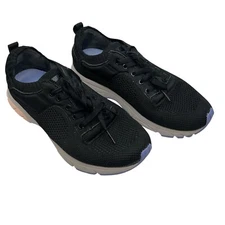 Vionic Endure Womens Walking Shoes Comfort Sneakers Wide Width Black Size 8