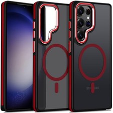 Galaxy S25 Ultra Case, Non-Slip Drop-Resistant Matte Translucent Cover