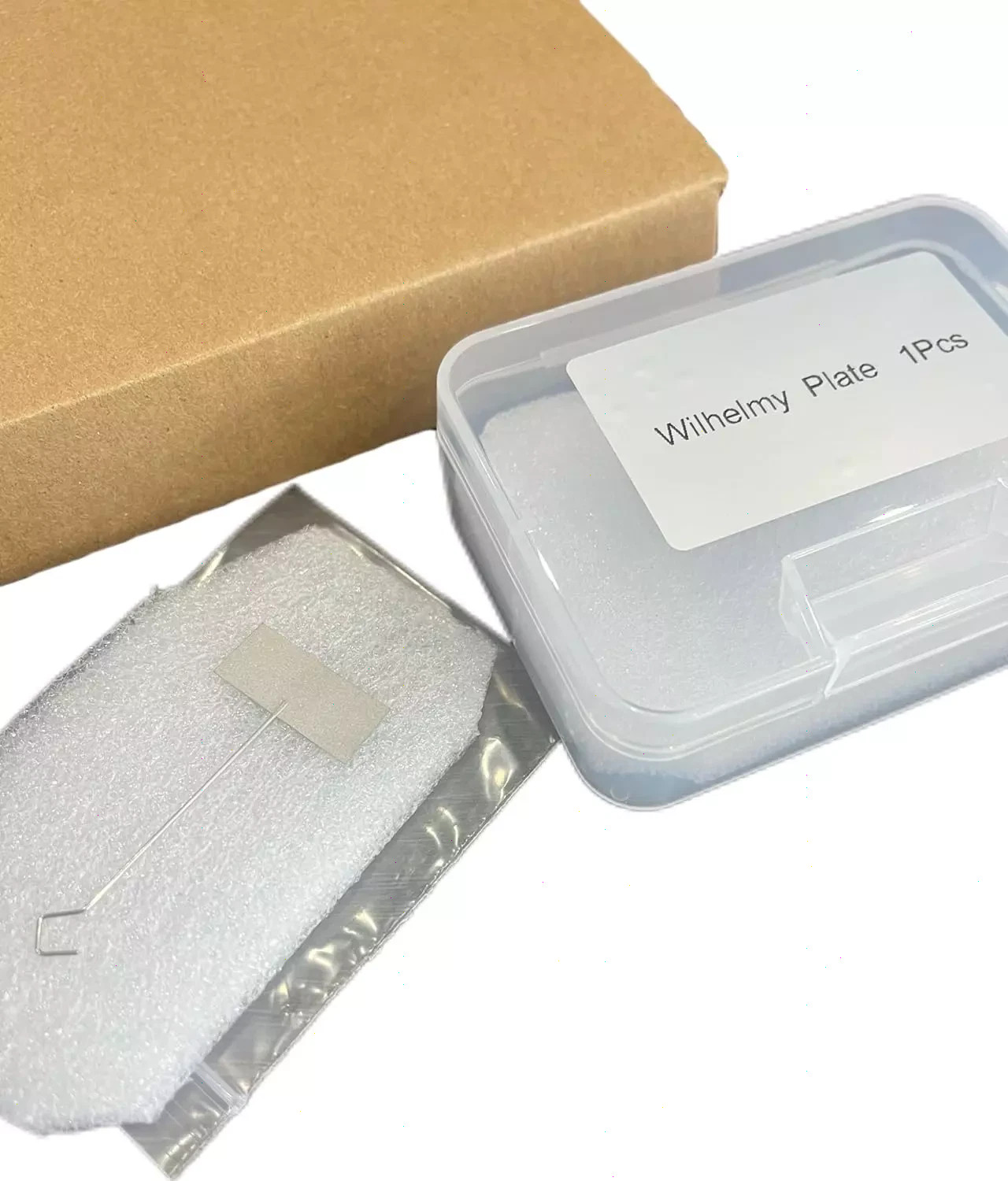 Pt Plate Board Platinum Plate Board Wilhelmy Plate for Liquid Tensiometer