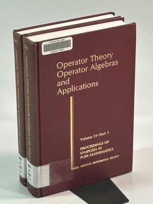 Operator Theory, Operator Algebras and Applications. Vol. 1 + 2. (= Proceedings 