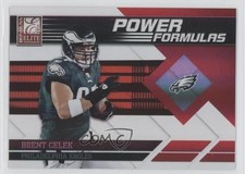 2011 Donruss Elite Power Formulas Red 43/49 Brent Celek #5 0q3